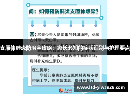 支原体肺炎防治全攻略：家长必知的症状识别与护理要点
